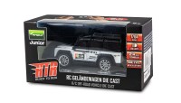 Bestuurbare G4 Challenge Land Rover terreinwagen Die Cast 1op64 RTR 